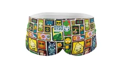 Cheap OTSO Bañador trunk hombre - Emoji Portrait