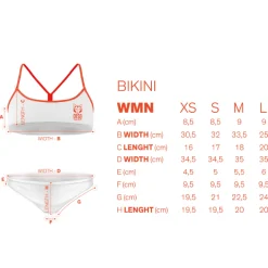 Clearance OTSO Bikini Mujer Camo Grey -