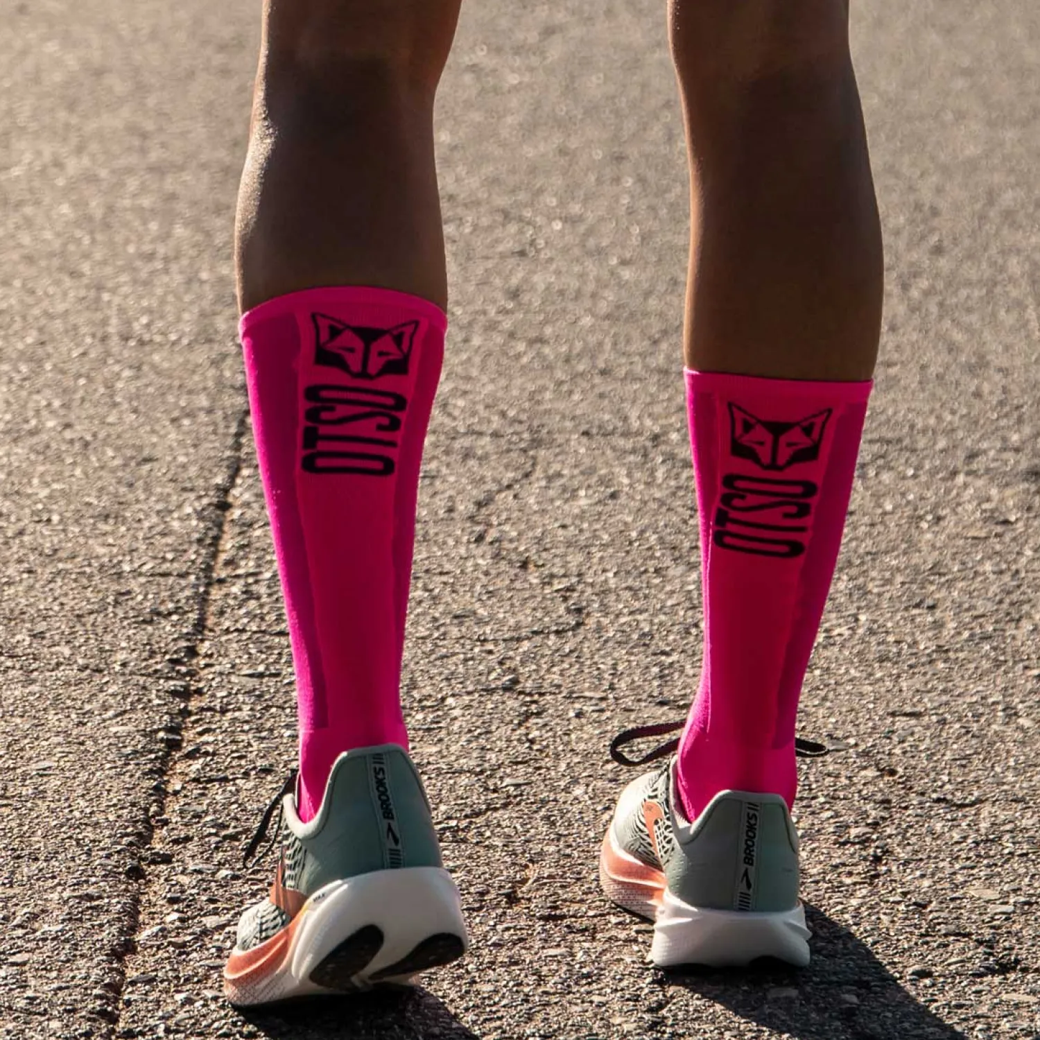 Best OTSO Calcetines UltraLight - Fluo Pink
