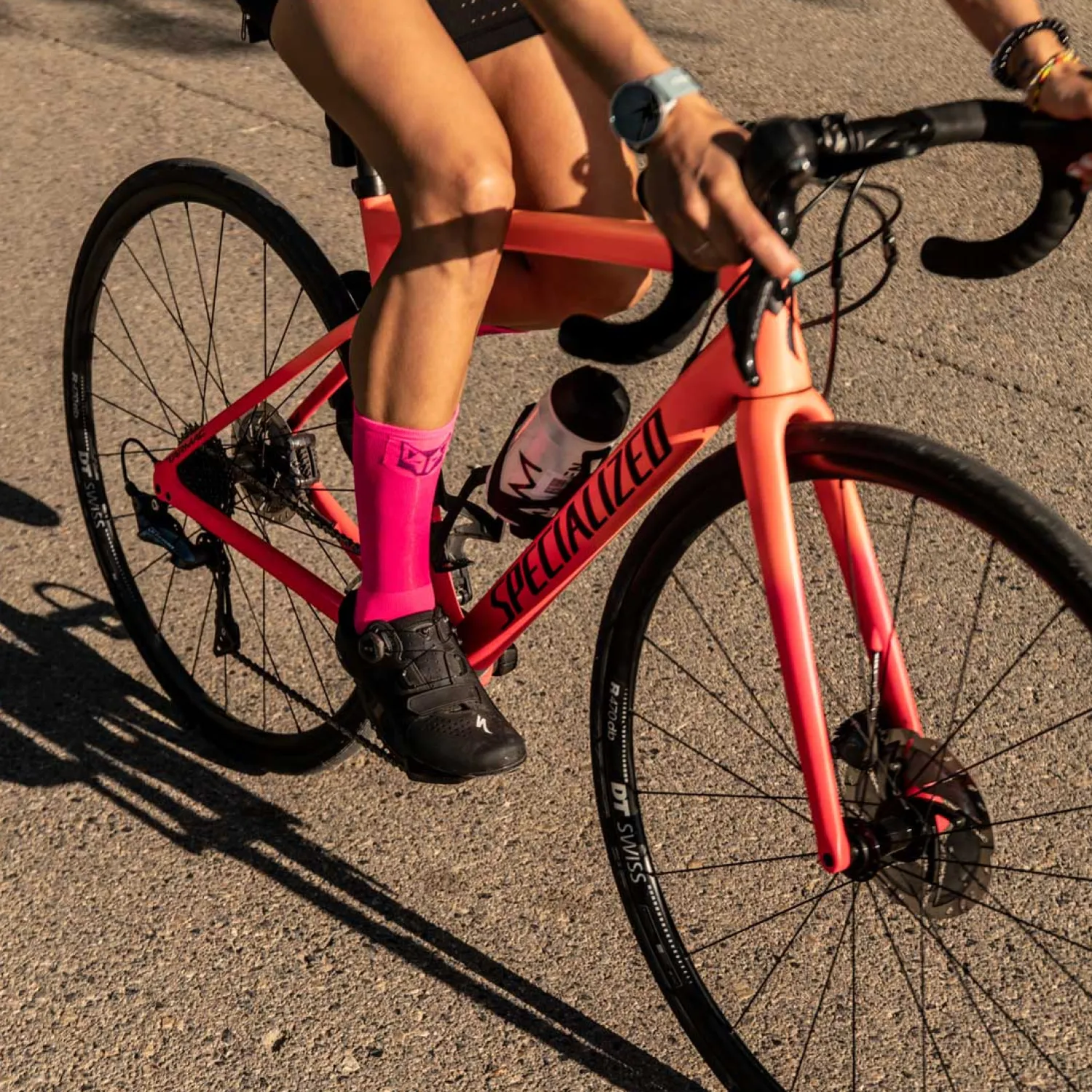 Best OTSO Calcetines UltraLight - Fluo Pink