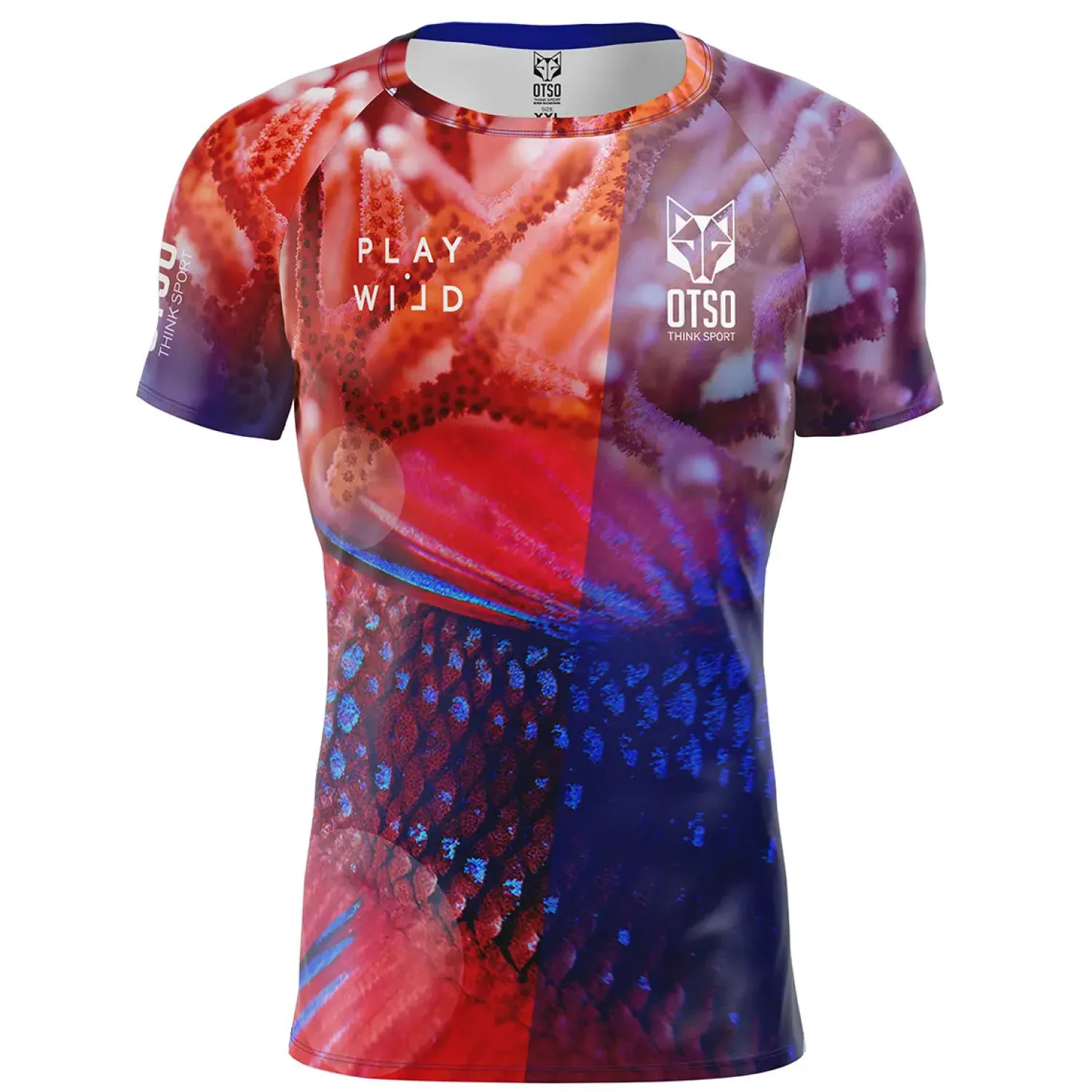 Cheap OTSO Camiseta de pádel manga corta hombre - Coral