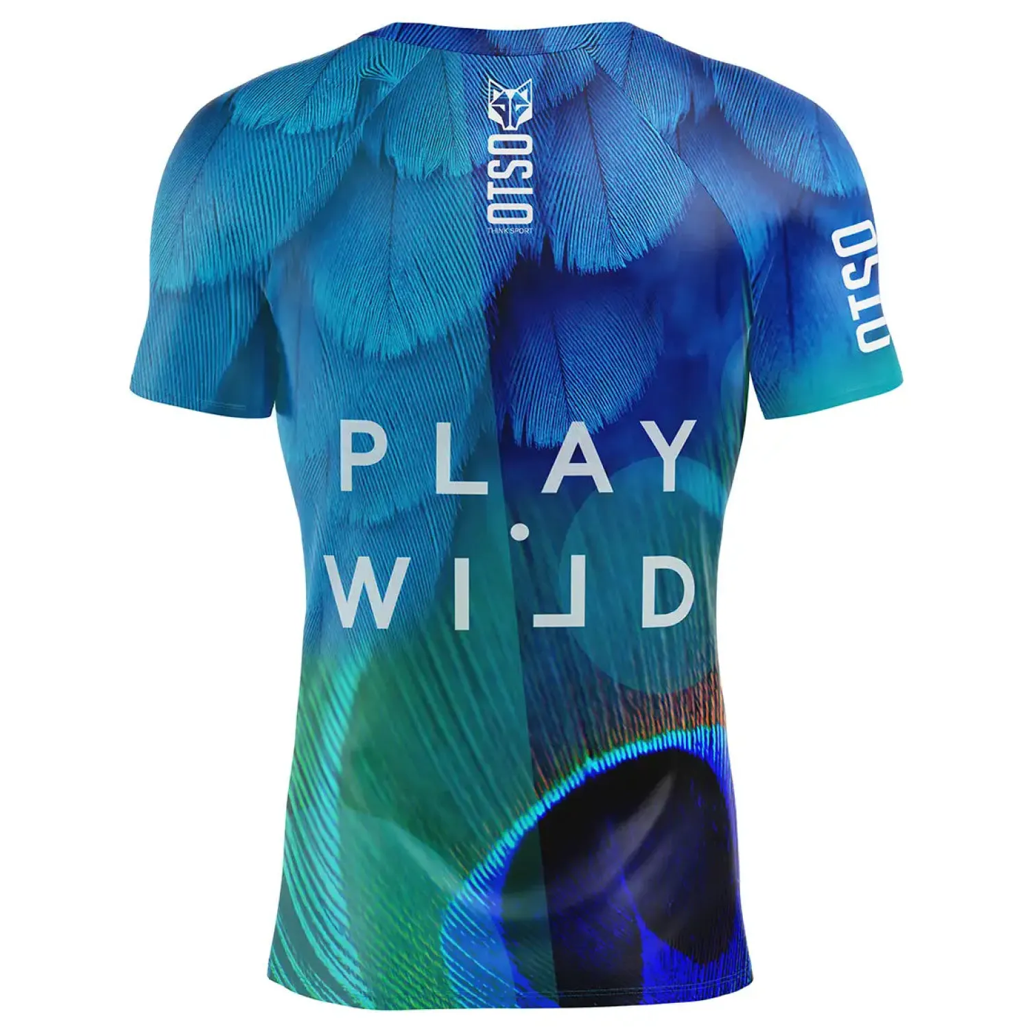 Clearance OTSO Camiseta de pádel manga corta hombre - Blue Birds