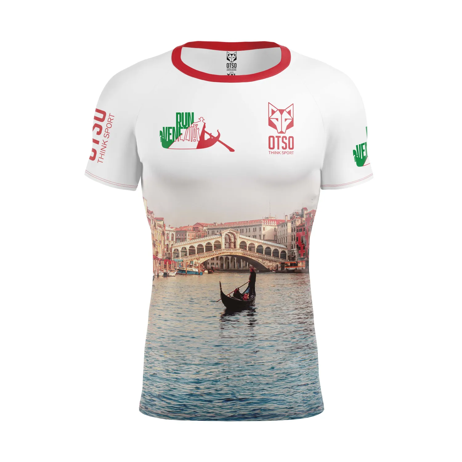 Fashion OTSO Camiseta manga corta hombre - Run Venezia 2024 (Outlet)