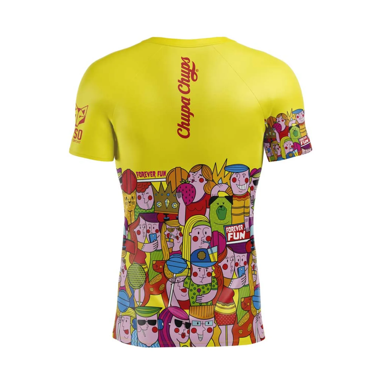 Flash Sale OTSO Camiseta manga corta hombre - Chupa Chups Forever Fun