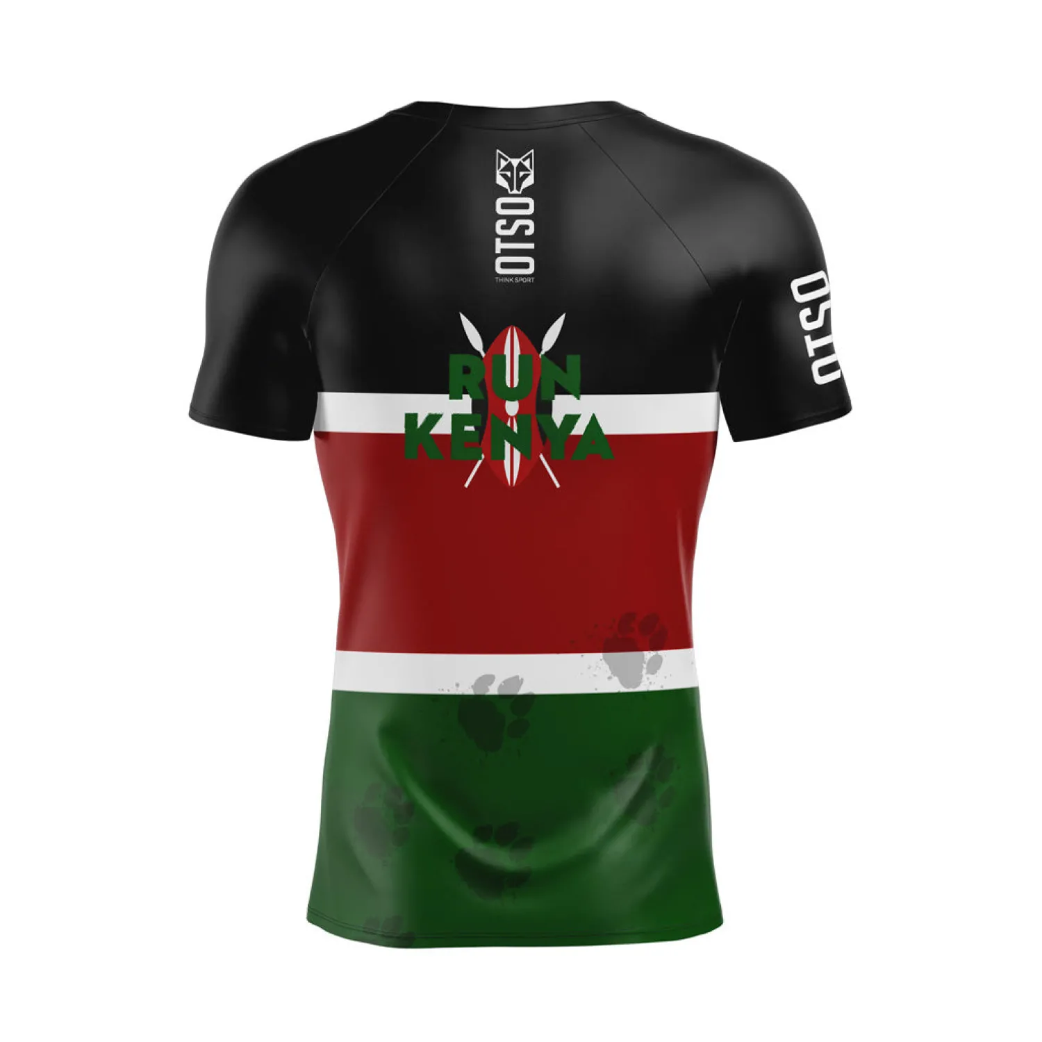 Hot OTSO Camiseta manga corta hombre - Run Kenya