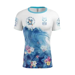 Flash Sale OTSO Camiseta manga corta hombre - Swim Bike Run Wave