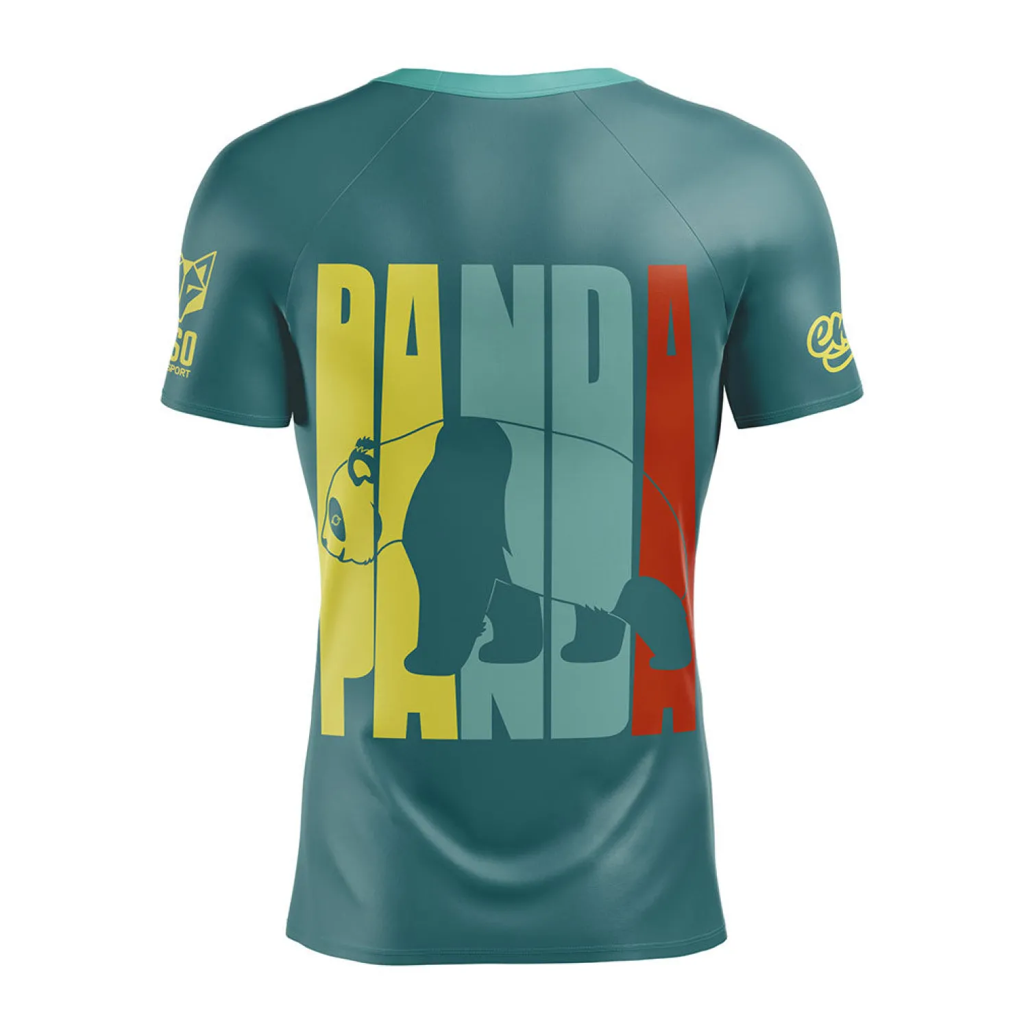 Fashion OTSO Camiseta manga corta hombre - Emoji Panda