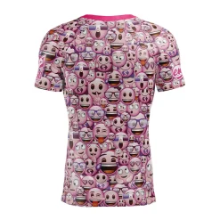 Flash Sale OTSO Camiseta manga corta hombre - Emoji Classic Pink