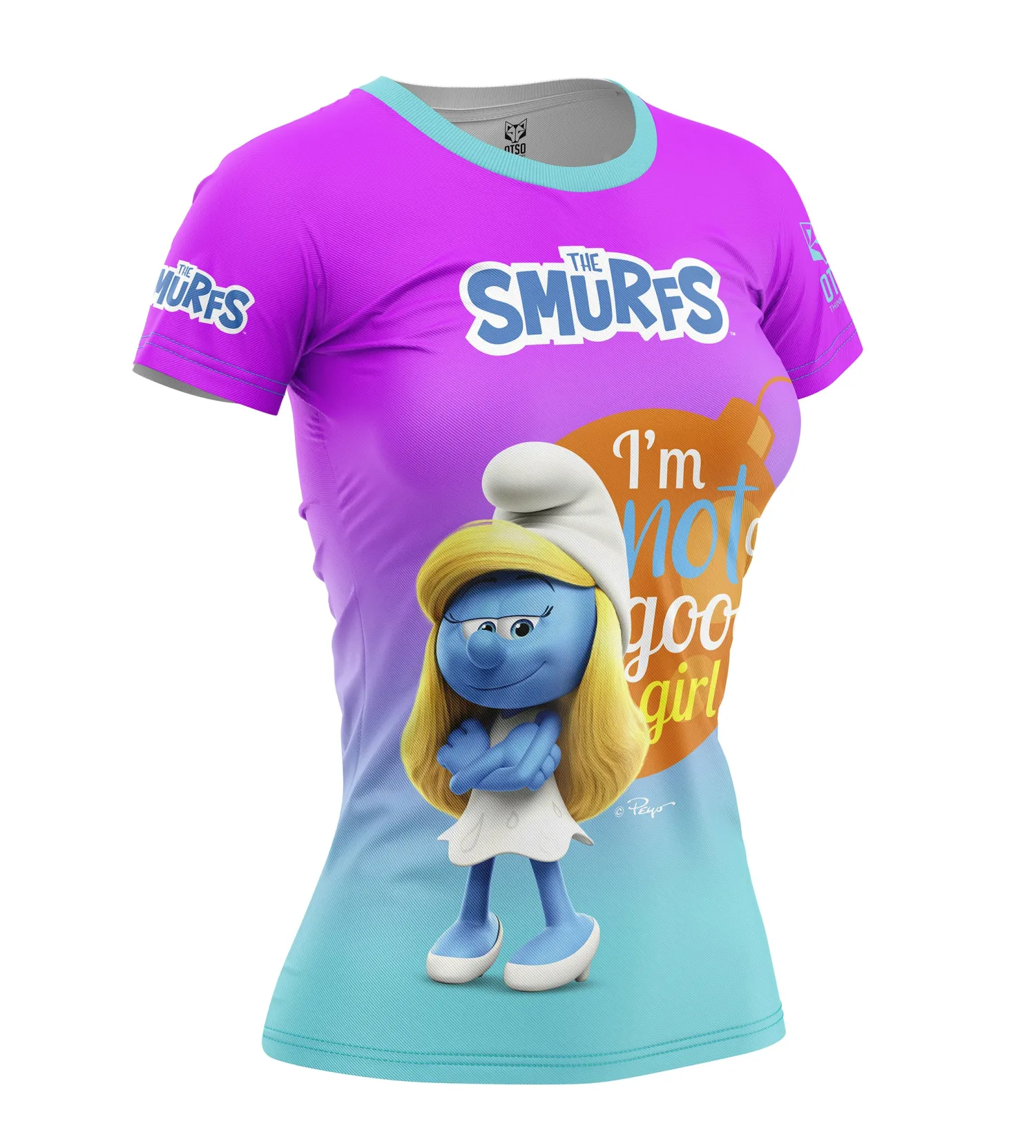 Hot OTSO Camiseta manga corta mujer - Smurf Have Fun
