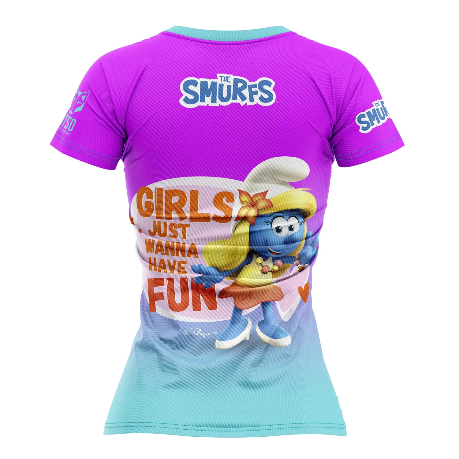 Hot OTSO Camiseta manga corta mujer - Smurf Have Fun