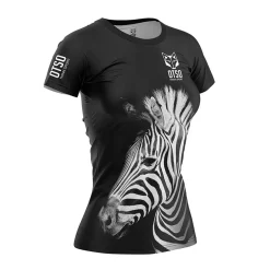 Hot OTSO Camiseta manga corta mujer - Zebra