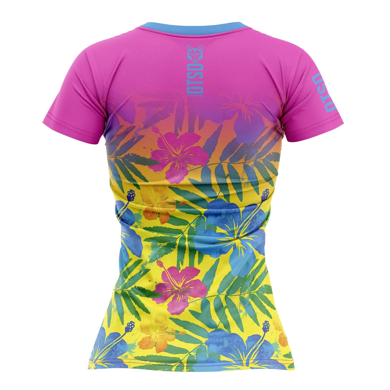 Cheap OTSO Camiseta manga corta mujer - Floral Pink