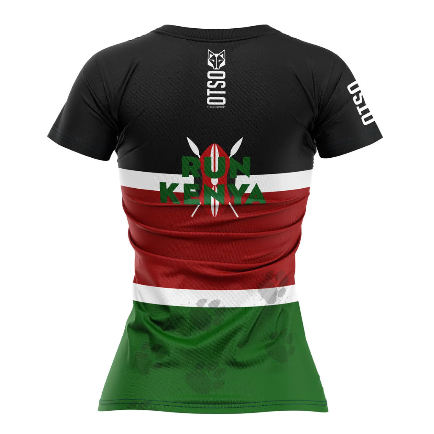 Store OTSO Camiseta manga corta mujer - Run Kenya