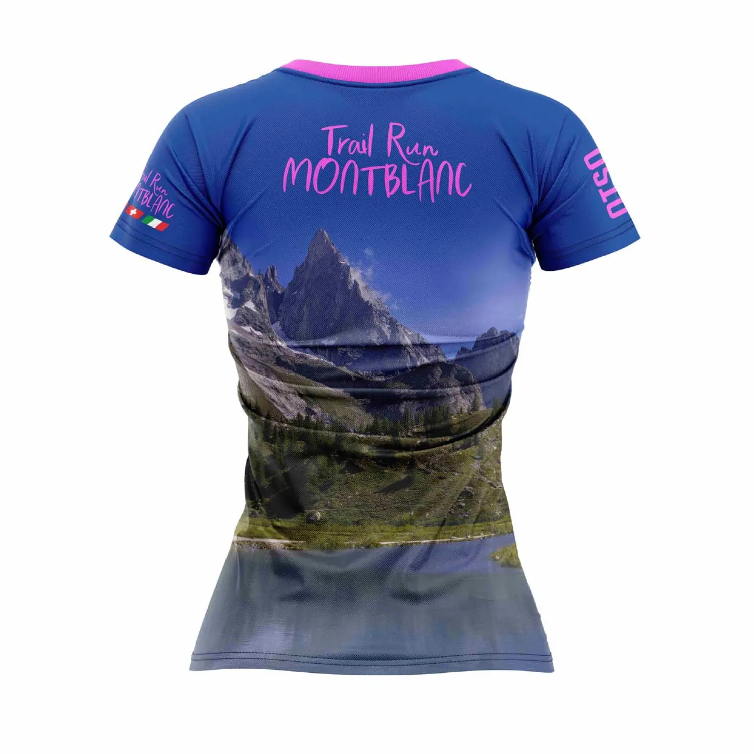Fashion OTSO Camiseta manga corta mujer - Trail Run Montblanc 2023 (Outlet)