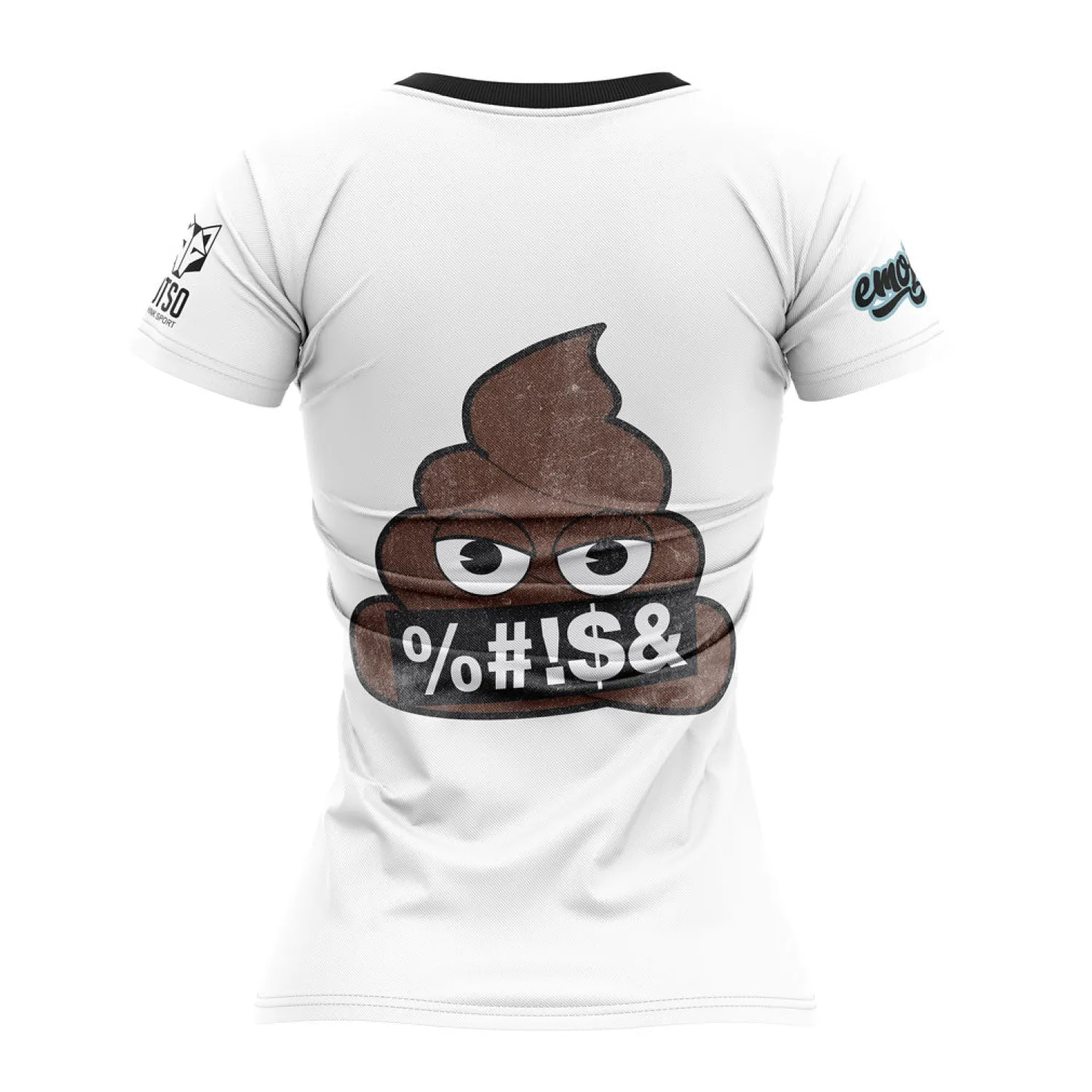 Discount OTSO Camiseta manga corta mujer - Emoji Déjà Poo