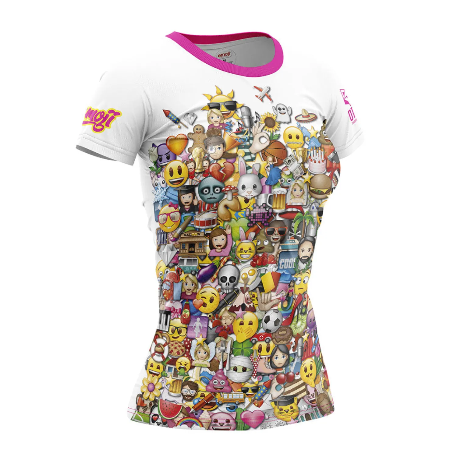 Store OTSO Camiseta manga corta mujer - Emoji Big Wave