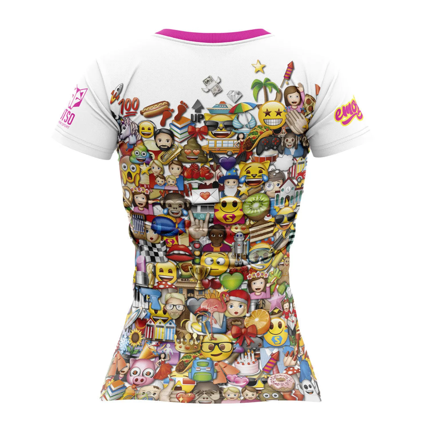 Store OTSO Camiseta manga corta mujer - Emoji Big Wave