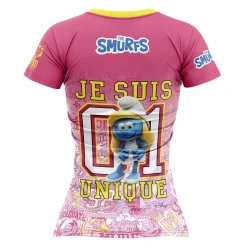 Fashion OTSO Camiseta manga corta mujer - Smurfs Hugs