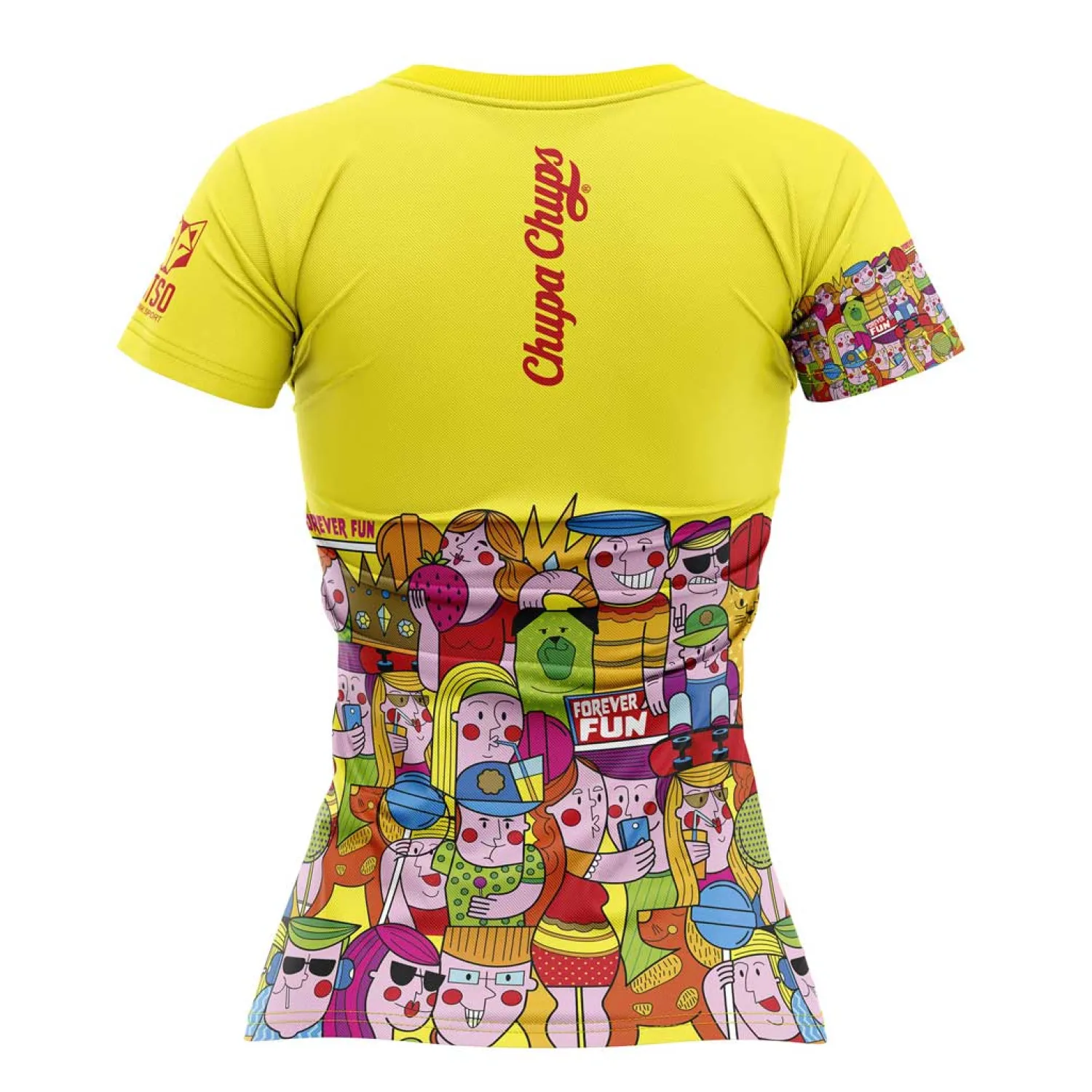 Fashion OTSO Camiseta manga corta mujer - Chupa Chups Forever Fun