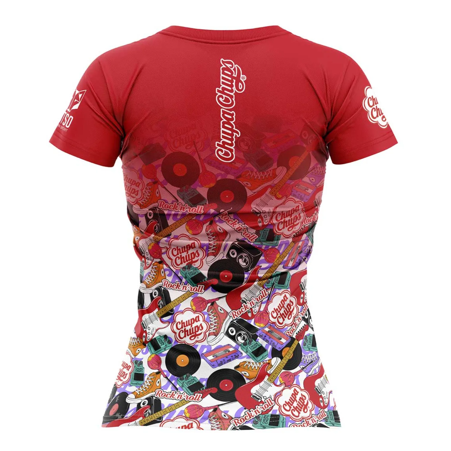 Cheap OTSO Camiseta manga corta mujer - Chupa Chups Rock'n'Roll