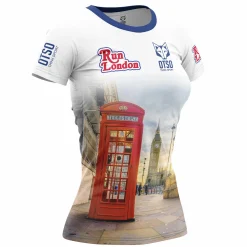 Hot OTSO Camiseta manga corta mujer - Run London 2024 (Outlet)