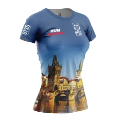 Fashion OTSO Camiseta manga corta mujer - Run Prague (Outlet)