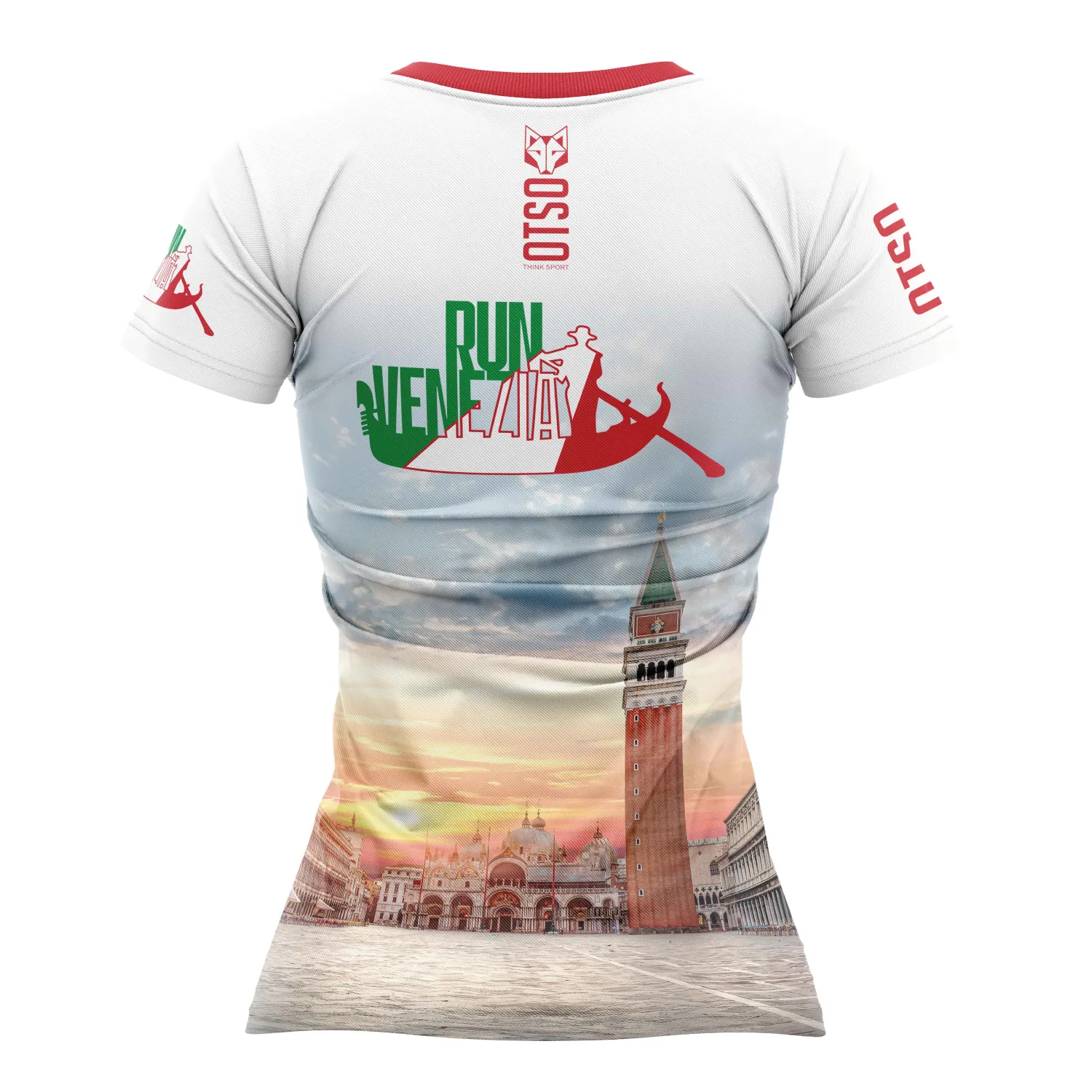 Clearance OTSO Camiseta manga corta mujer - Run Venezia 2024 (Outlet)