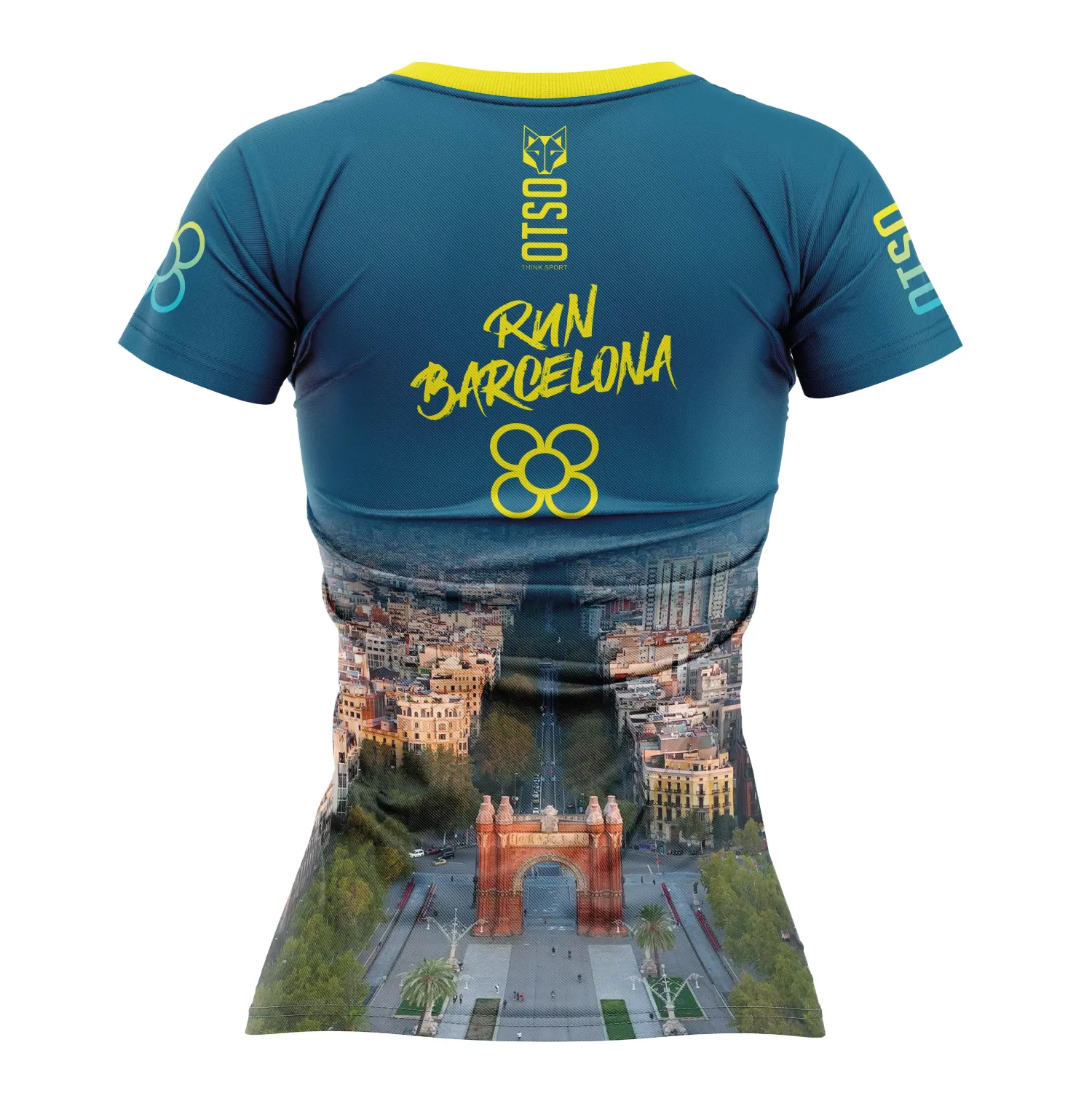 Discount OTSO Camiseta manga corta mujer - Run Barcelona 2024 (Outlet)