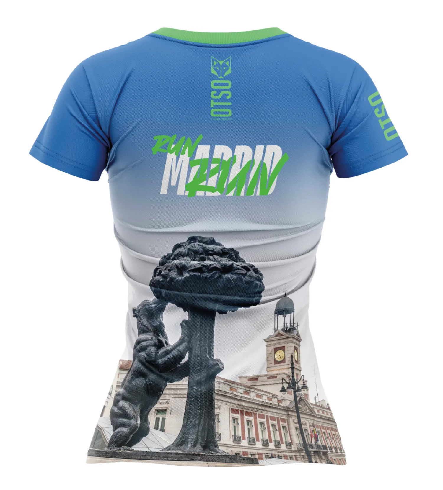Outlet OTSO Camiseta manga corta mujer - Run Madrid (Outlet)