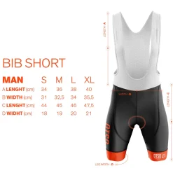 Best OTSO Culotte de ciclismo hombre - Foc