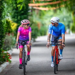 Outlet OTSO Culotte de ciclismo hombre - Fluo Pink (Outlet)