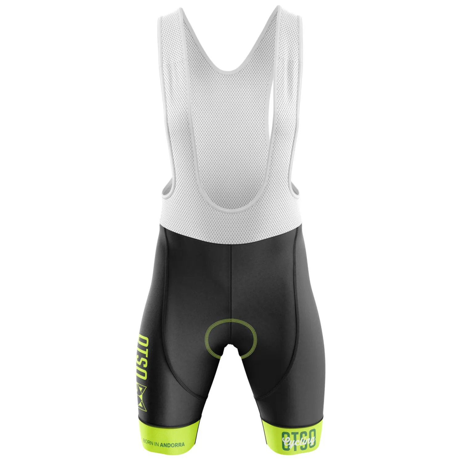 Discount OTSO Culotte de ciclismo mujer - Fluo Green (Outlet)
