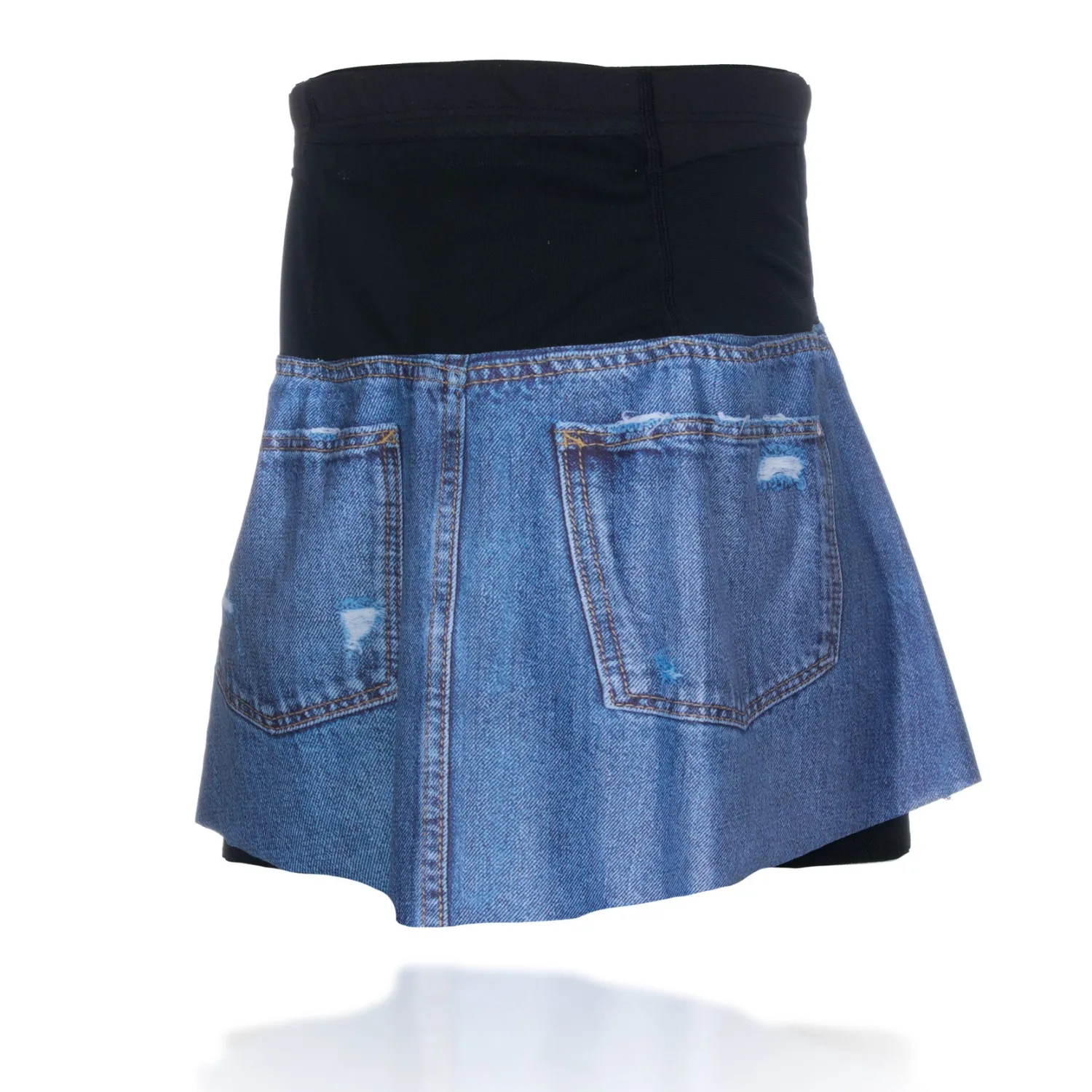 Best Sale OTSO Falda mujer - Blue Jeans