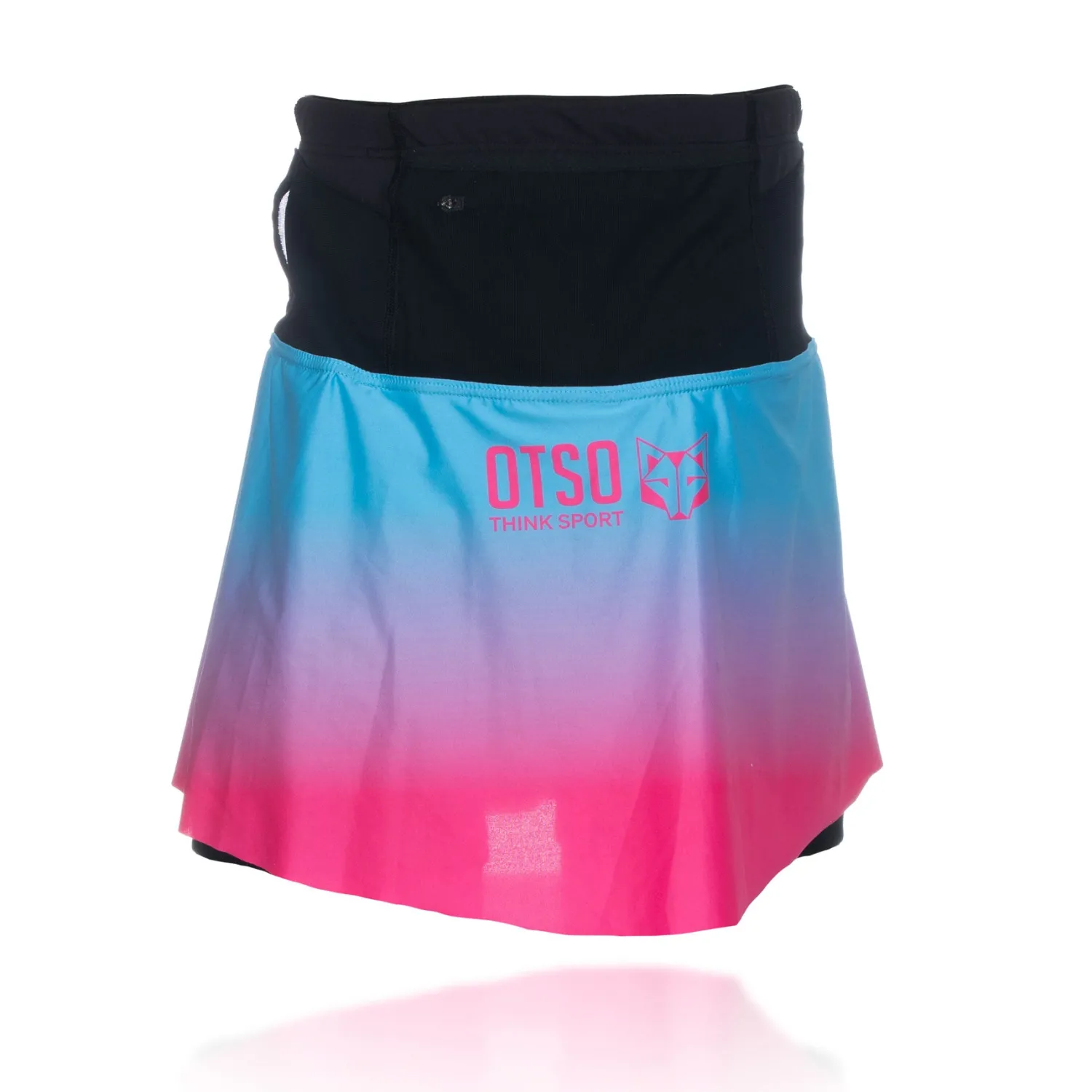 Shop OTSO Falda mujer - Light Blue & Fluo Pink
