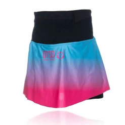 Shop OTSO Falda mujer - Light Blue & Fluo Pink