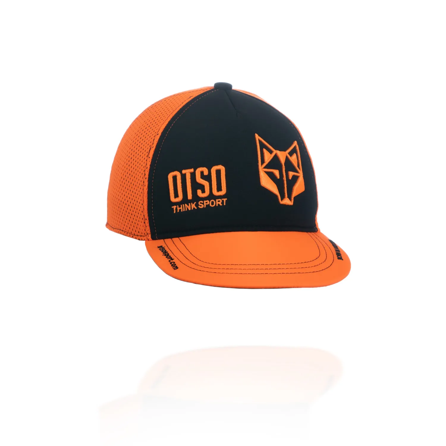 Cheap OTSO Gorra snapback - Black & Fluo Orange