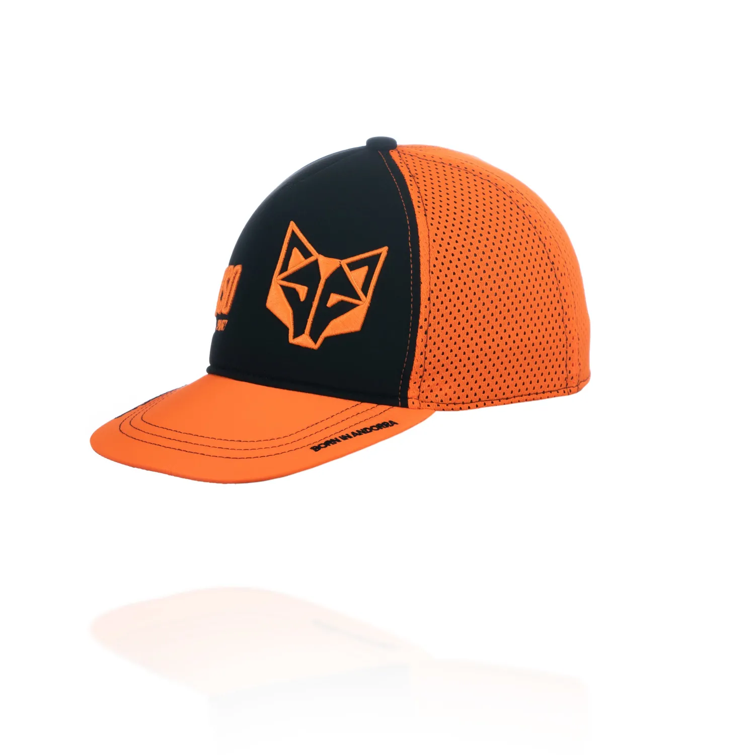 Cheap OTSO Gorra snapback - Black & Fluo Orange