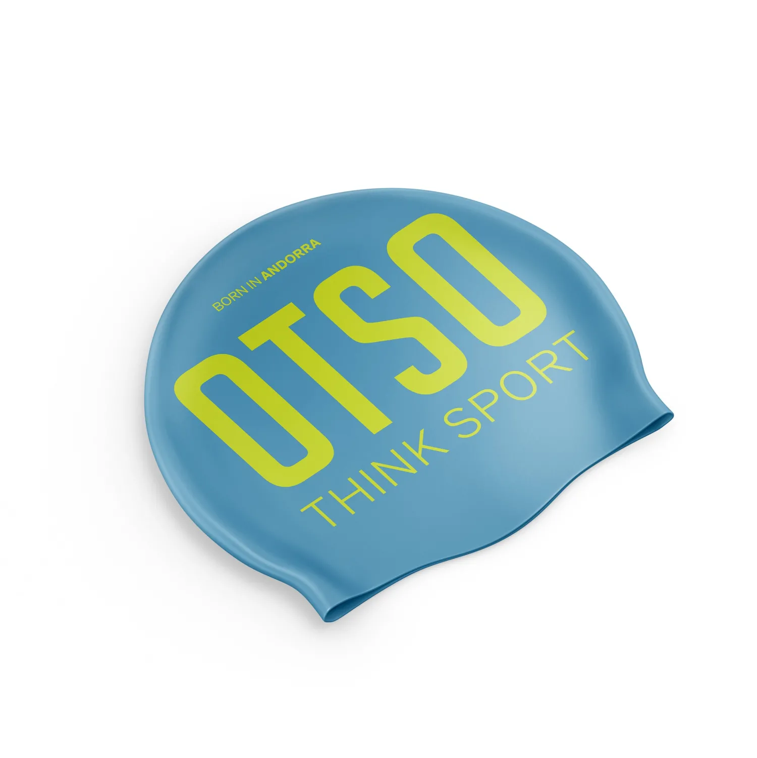 Cheap OTSO Gorro de natación - Light Blue & Fluo Yellow