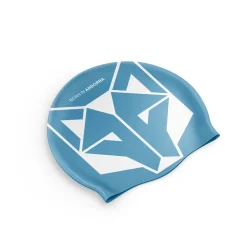 Online OTSO Gorro de natación - Light Blue & White