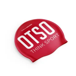 Best Sale OTSO Gorro de natación - Red & White