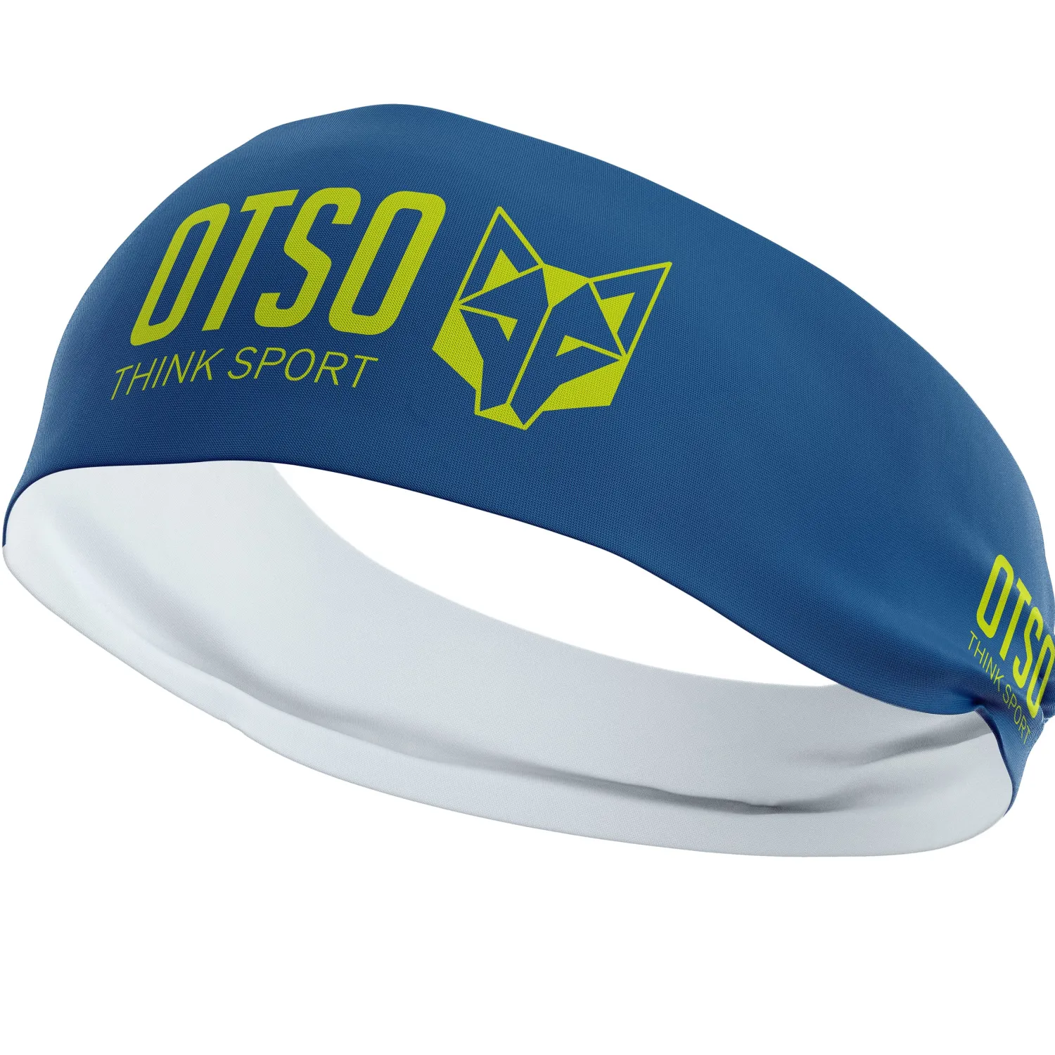 Shop OTSO Headband Electric Blue / Fluo Yellow -