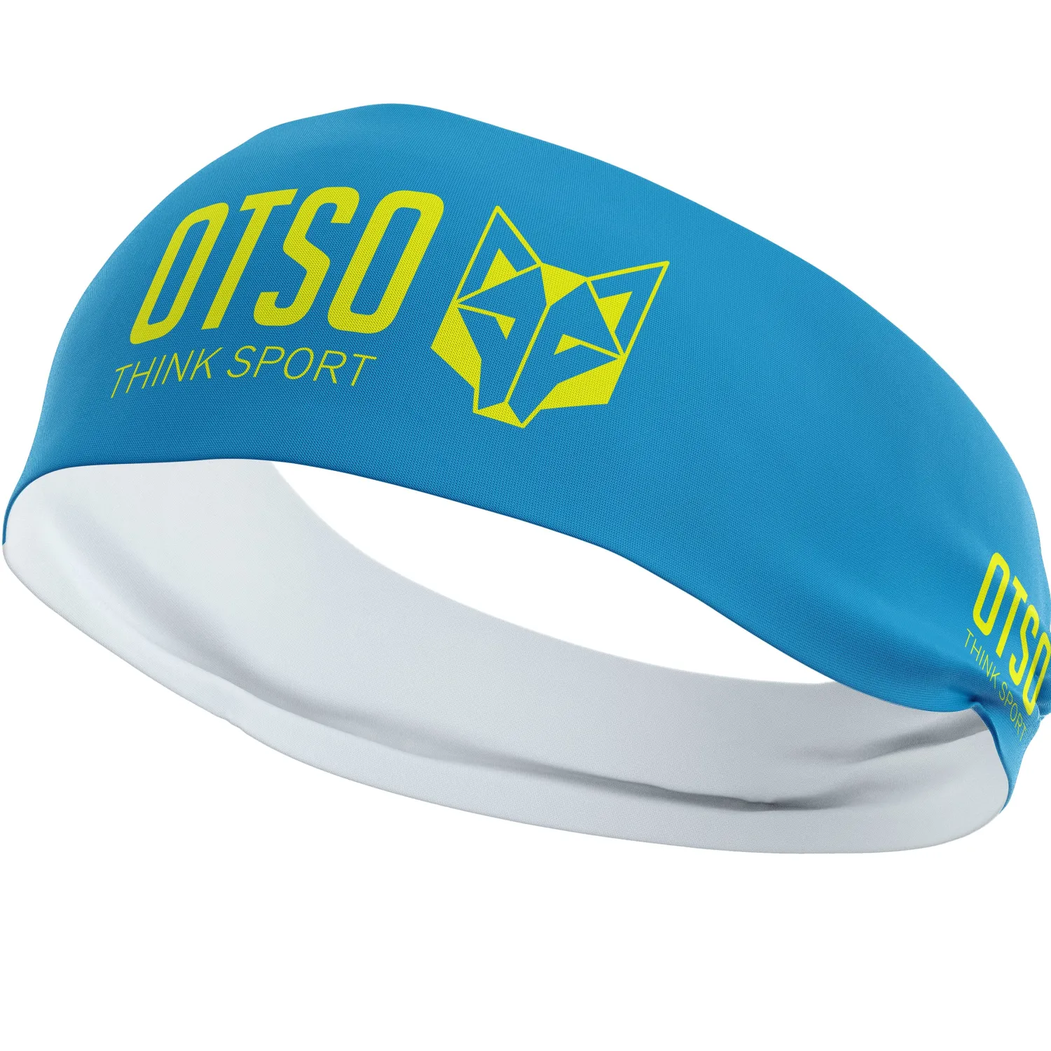 Flash Sale OTSO Headband Light Blue / Fluo Yellow -