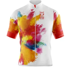 Shop OTSO Maillot de ciclismo manga corta hombre - Colors