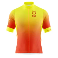 Best OTSO Maillot de ciclismo manga corta hombre - Fluo Orange (Outlet)