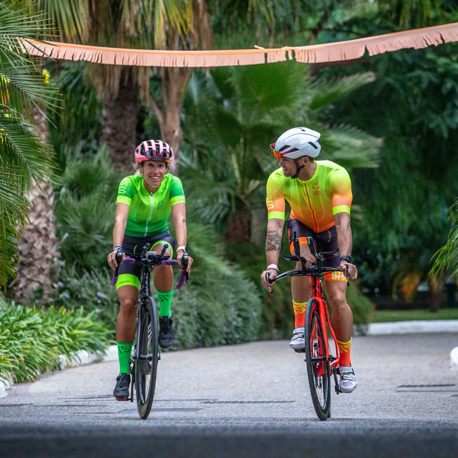 Best OTSO Maillot de ciclismo manga corta hombre - Fluo Orange (Outlet)