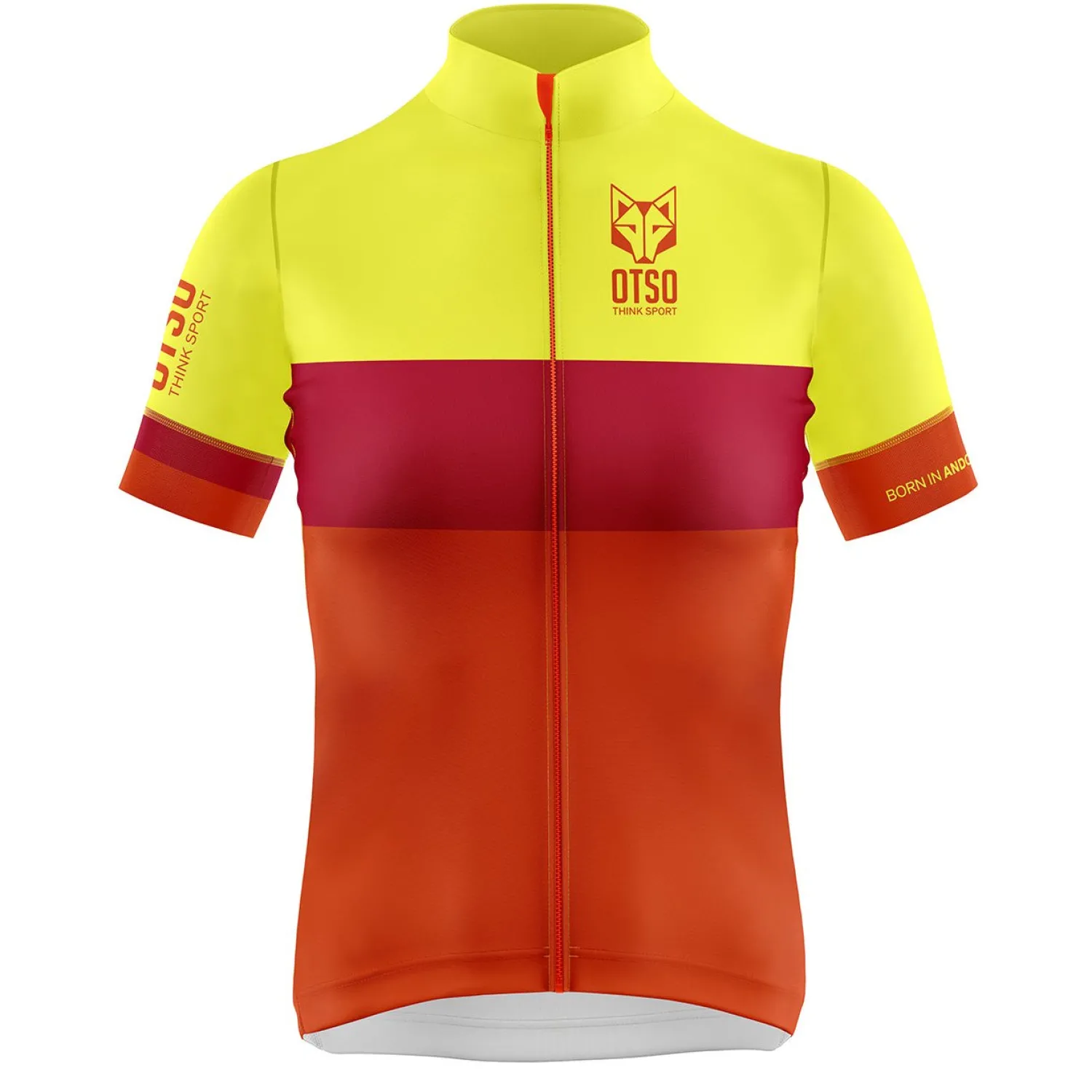 Sale OTSO Maillot de ciclismo manga corta mujer - Foc