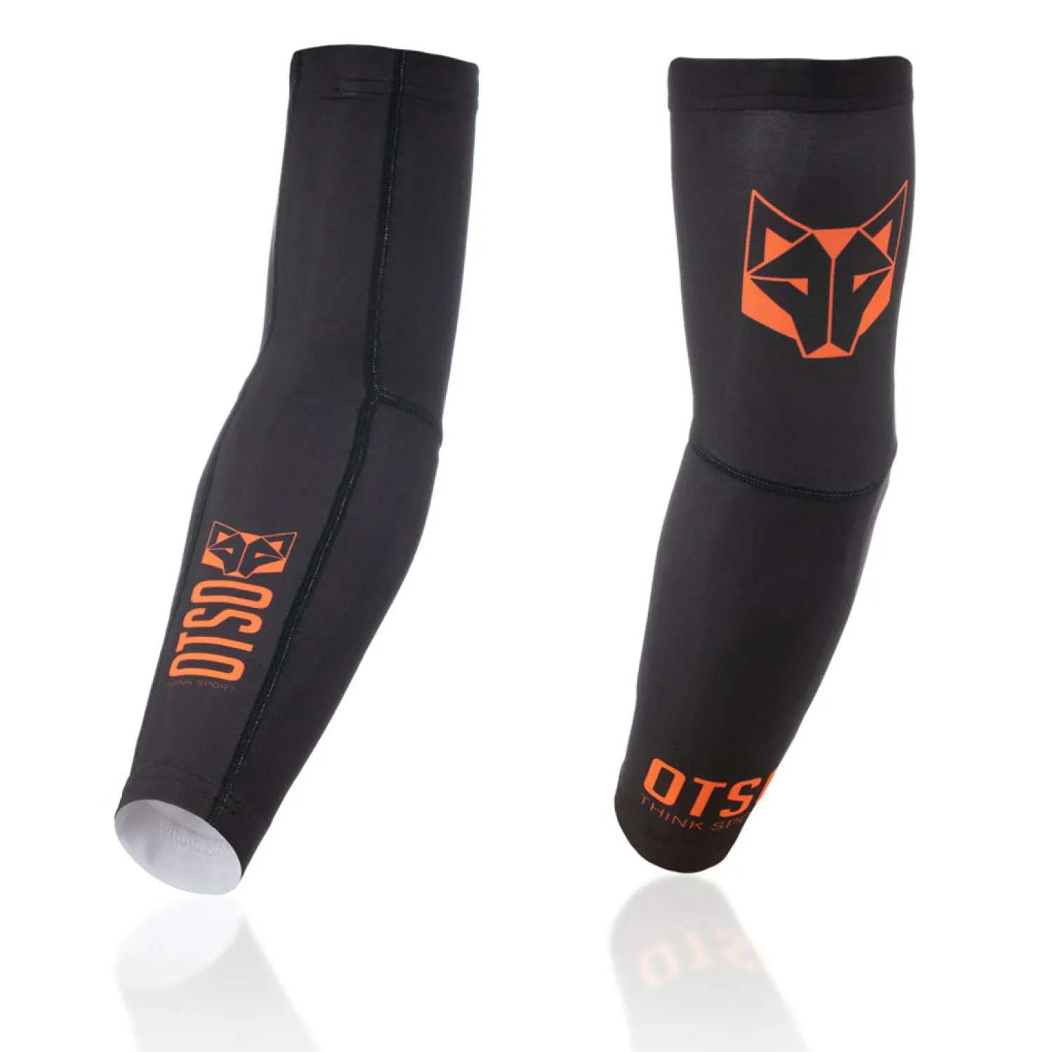 New OTSO Manguitos - Black & Fluo Orange