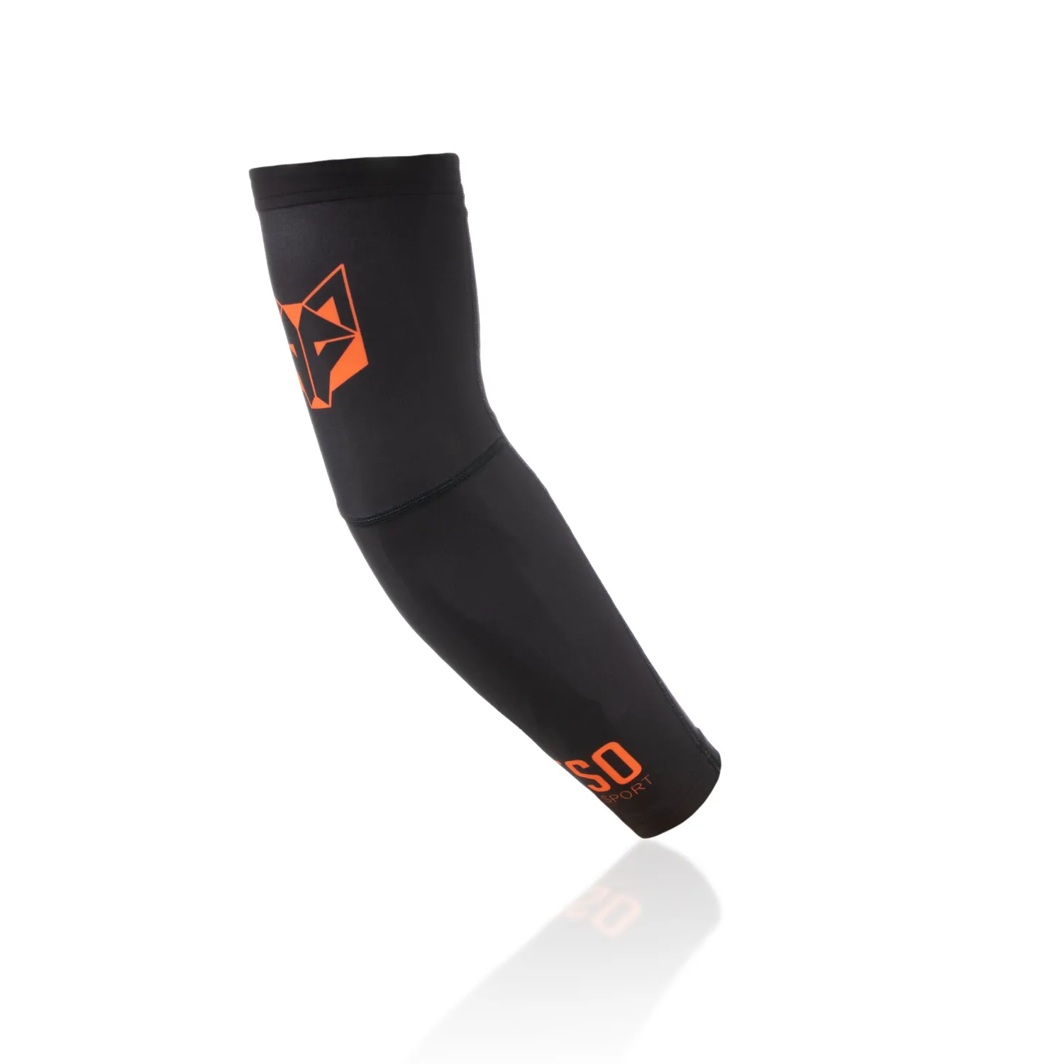 New OTSO Manguitos - Black & Fluo Orange