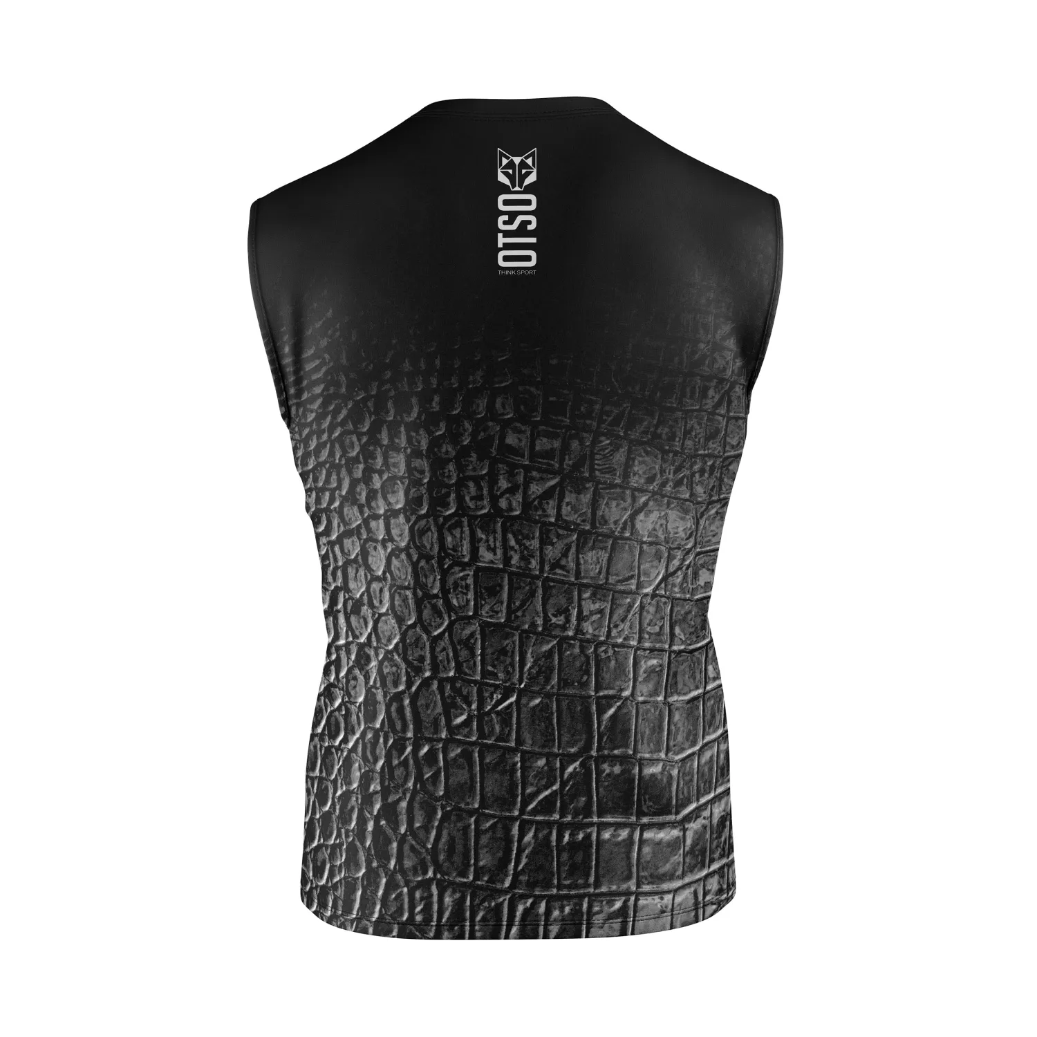 Sale OTSO Men's Singlet Black Snake -