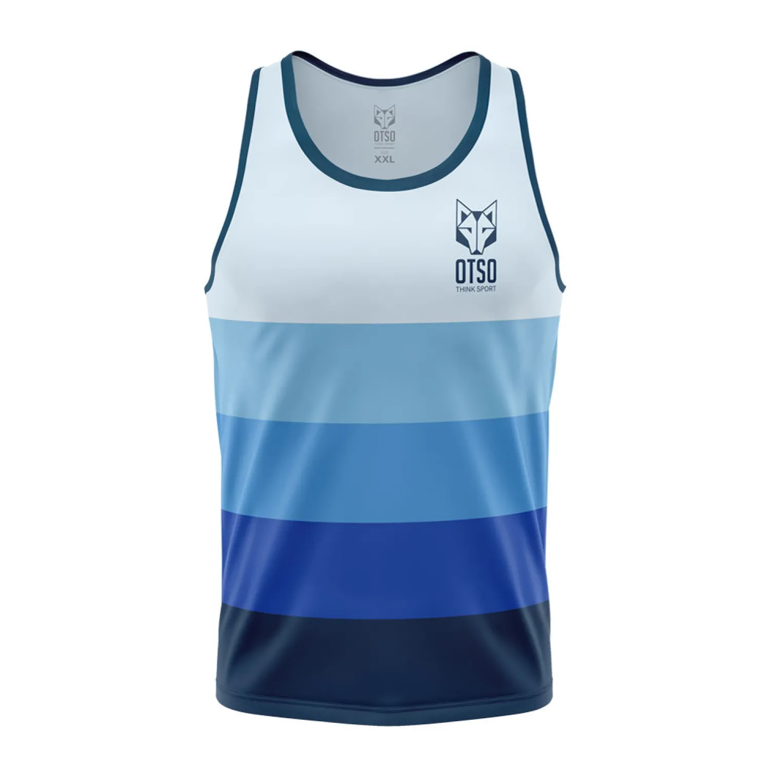 Fashion OTSO Men's Singlet Blue -